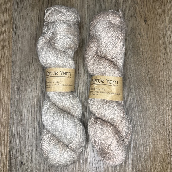Kettle Yarn Co Other - Kettle Yarn Co 2 Skeins Baskerville Yarn British Fingering 437y Special Edition